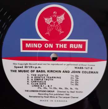 LP Basil Kirchin: Mind On The Run (The Music Of Basil Kirchin And John Coleman) 504907