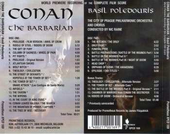 2CD Basil Poledouris: Conan The Barbarian (World Premiere Recording Of The Complete Score) 7755