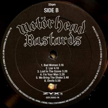 LP/CD Motörhead: Bastards LTD