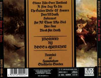 CD Bathory: Blood Fire Death 5147