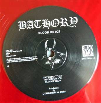 2LP Bathory: Blood On Ice LTD | CLR 5190