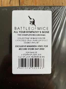 2LP Battle Of Mice: All Your Sympathy’s Gone | The Complete Recordings CLR 329949
