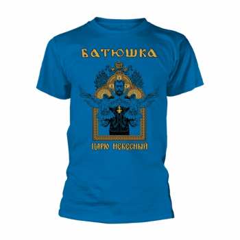 Merch Batushka: Tričko Carju Niebiesnyj (blue) M