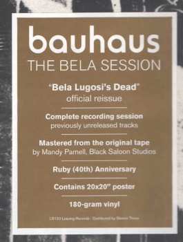 LP Bauhaus: Bela Lugosi's Dead - The Bela Session
