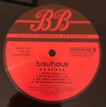 2LP Bauhaus: Best Of Bauhaus | Crackle 