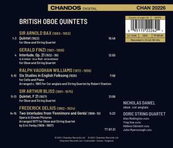 CD Arnold Bax: British Oboe Quartets 529819