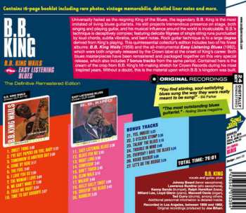 CD B.B. King: B.B. King Wails Plus Easy Listening Blues 107803