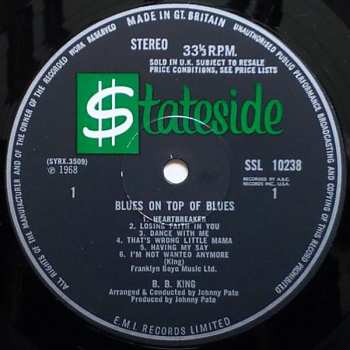 LP B.B. King: Blues On Top Of Blues 539866