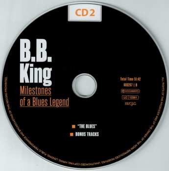 10CD/Box Set B.B. King: Milestones Of A Blues Legend 289993