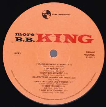 LP B.B. King: More B.B. King LTD 146291