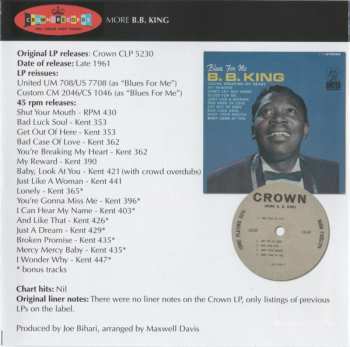 CD B.B. King: More B.B. King 103155