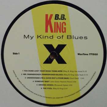 LP B.B. King: My Kind Of Blues LTD 60869