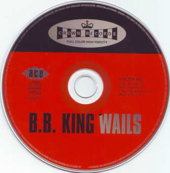 CD B.B. King Orchestra: B.B. King Wails 298893