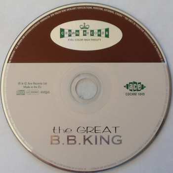 CD B.B. King Orchestra: The Great B. B. King 104480
