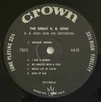 LP B.B. King Orchestra: The Great B. B. King LTD 401007