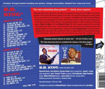 CD B.B. King: Singin' The Blues Plus More B.B. King 94525