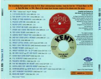 4CD/Box Set B.B. King: The Vintage Years 255013