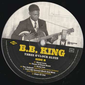 LP B.B. King: Three O'Clock Blues 226928