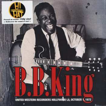 Album B.B. King: United Western Recorders Hollywood LA, October 1, 1972