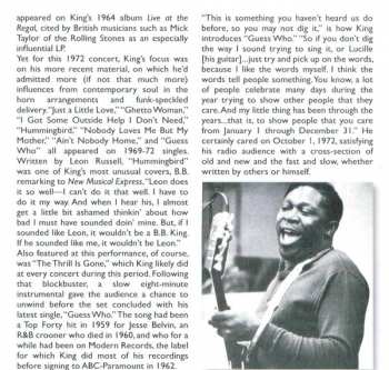 CD B.B. King: United Western Recorders Hollywood LA, October 1, 1972 422908