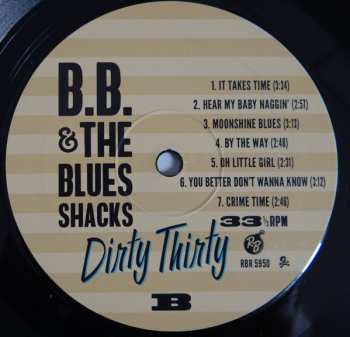 LP B.B. & The Blues Shacks: Dirty Thirty (30 Years Of Blues Since 1989) LTD 77959