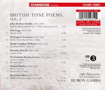 CD BBC Philharmonic: British Tone Poems Volume 2 328950