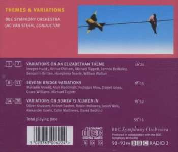 CD BBC Symphony Orchestra: Themes & Variations (Variations By Nineteen British Composers)