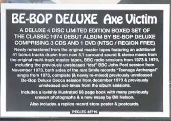 3CD/DVD/Box Set Be Bop Deluxe: Axe Victim LTD 221183