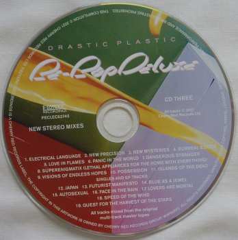 4CD/2DVD/Box Set Be Bop Deluxe: Drastic Plastic LTD | DLX 102701