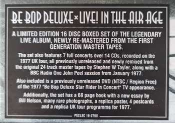 15CD/DVD/Box Set Be Bop Deluxe: Live! In The Air Age LTD 121028