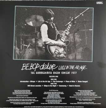 3LP Be Bop Deluxe: Live! In The Air Age (The Hammersmith Odeon Concert 1977) CLR | LTD 518524