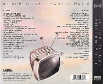 2CD Be Bop Deluxe: Modern Music 181699