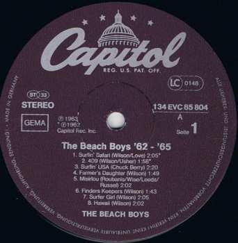 2LP The Beach Boys: 1962-1965