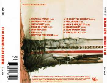 CD Beastie Boys: Licensed To Ill