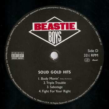 2LP Beastie Boys: Solid Gold Hits