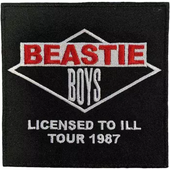 Standard Woven Patch Licensed To Ill Tour 1987