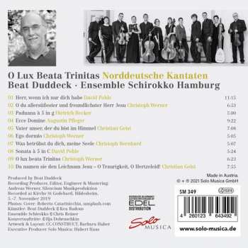 CD Beat Duddeck: O Lux Trinitas - Norddeutsche Kantaten  192121