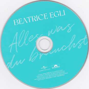 CD Beatrice Egli: Alles Was Du Brauchst  322974