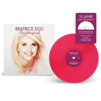LP Beatrice Egli: Pure Lebensfreude (limited 10th Anniversary Edition) (pink Vinyl) 491612