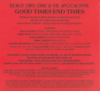 CD Beaux Gris Gris & The Apocalypse: Good Times End Times 458271