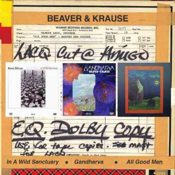 Album Beaver & Krause: In A Wild Sanctuary / Gandharva / All Good Men 