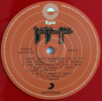 LP Beck, Bogert & Appice: Beck, Bogert & Appice LTD | NUM | CLR