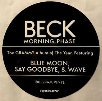 LP Beck: Morning Phase 380461