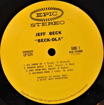 LP Jeff Beck Group: Beck-Ola 3858