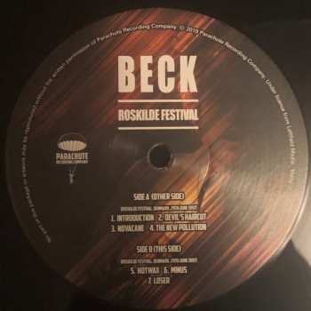 2LP Beck: Roskilde Festival Denmark Broadcast 1997 388821
