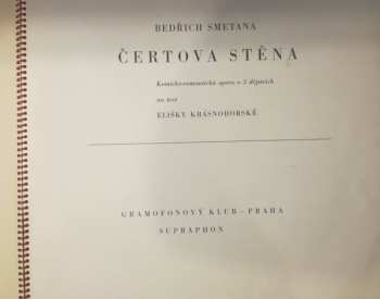 3LP Bedřich Smetana: Čertova Stěna (3xLP+ BOOKLET) 363958