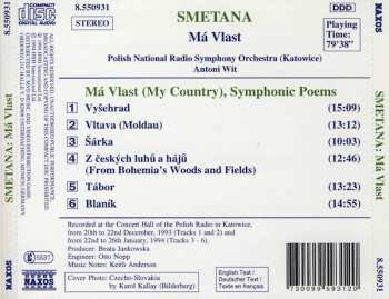 CD Bedřich Smetana: Má Vlast (My Country = Mein Vaterland) 323073