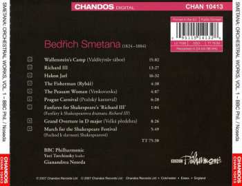 CD Bedřich Smetana: Smetana: Orchestral Works, Vol. 1