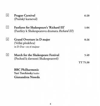 CD Bedřich Smetana: Smetana: Orchestral Works, Vol. 1
