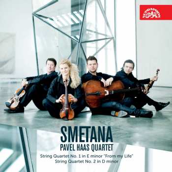 Album Pavel Haas Quartet: String Quartet No. 1 In E Minor "From My Life" / String Quartet No. 2 In D Minor